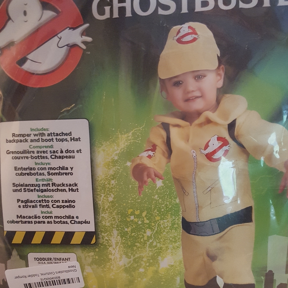 Halloween 2T/3T Ghostbusters costume